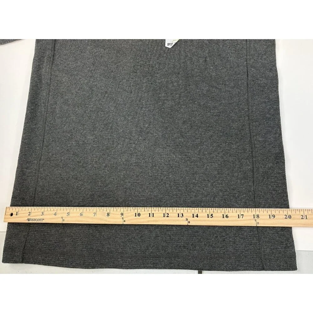 NWT Duluth Trading Co. Burly Thermal Relaxed Fit Henley Men’s M Charcoal Grey - Picture 12 of 15